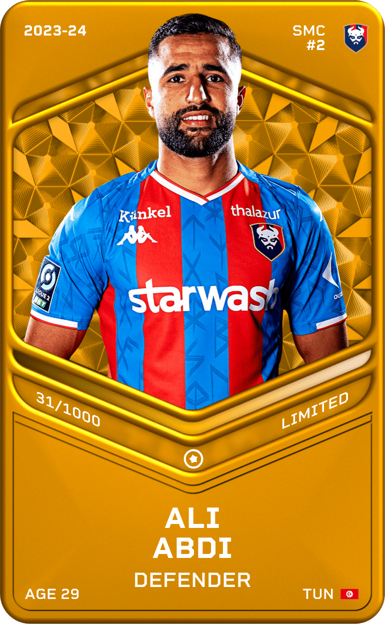 Ali Abdi 2023-24 • Limited 31/1000