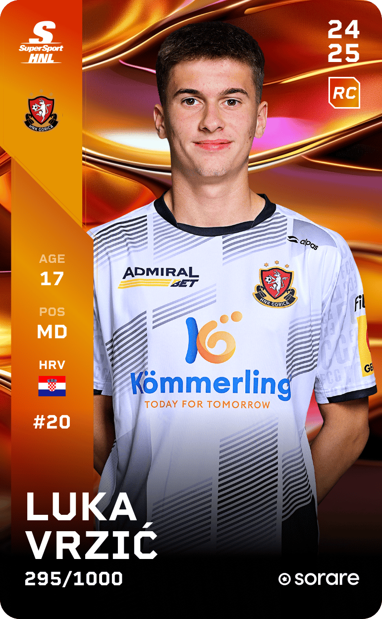 Luka Vrzić 2024-25 • Limited 295/1000