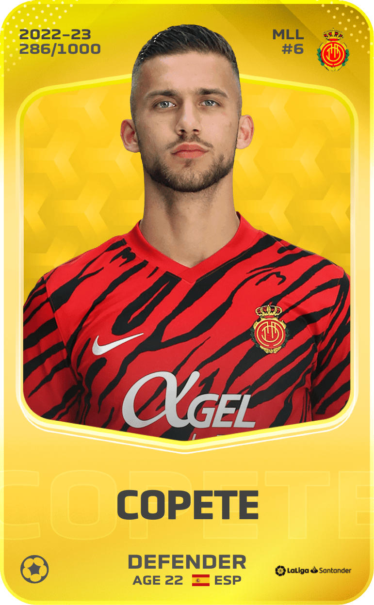 Copete 2022-23 • Limited 286/1000