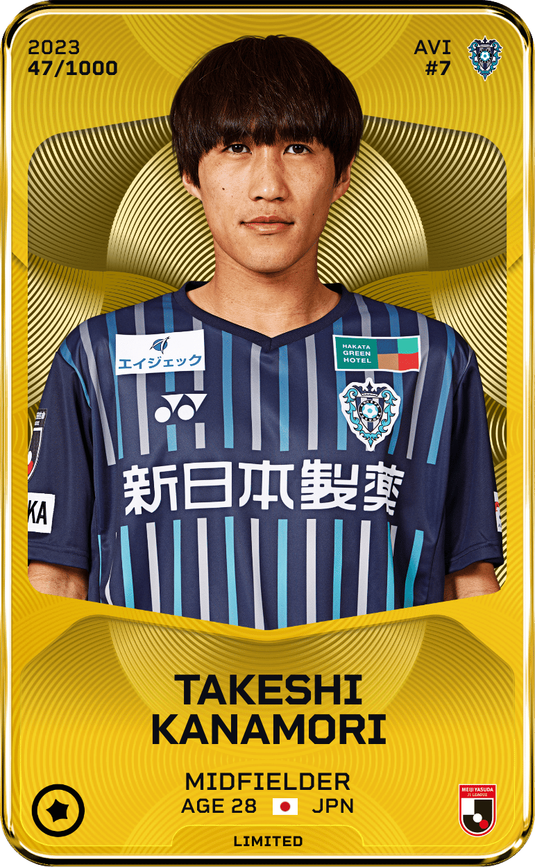 Takeshi Kanamori 2023-24 • Limited 47/1000