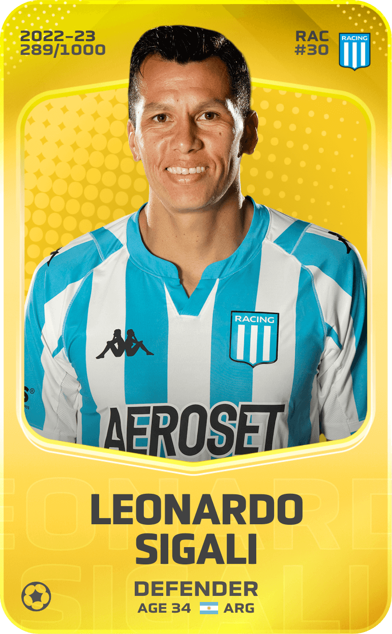 Leonardo Sigali 2022-23 • Limited 289/1000