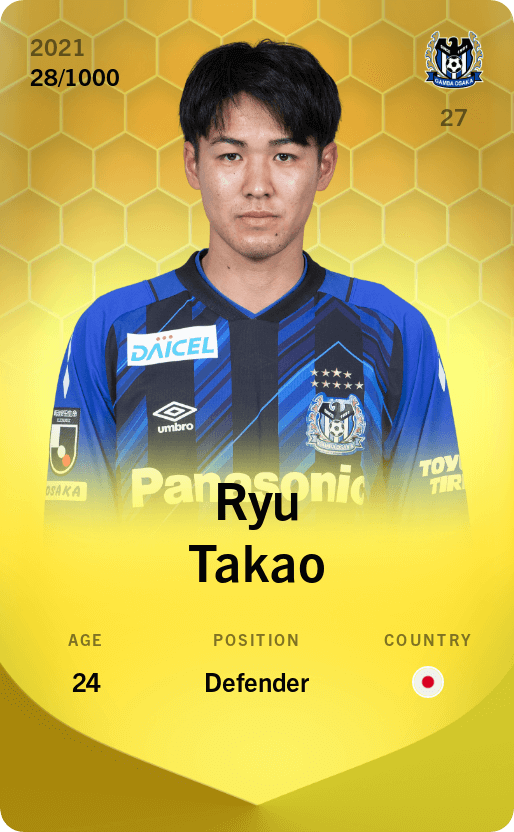 Ryu Takao 2021-22 • Limited 28/1000