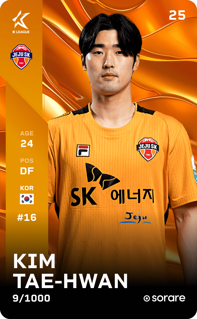 Kim Tae-Hwan 2025-26 • Limited 9/1000