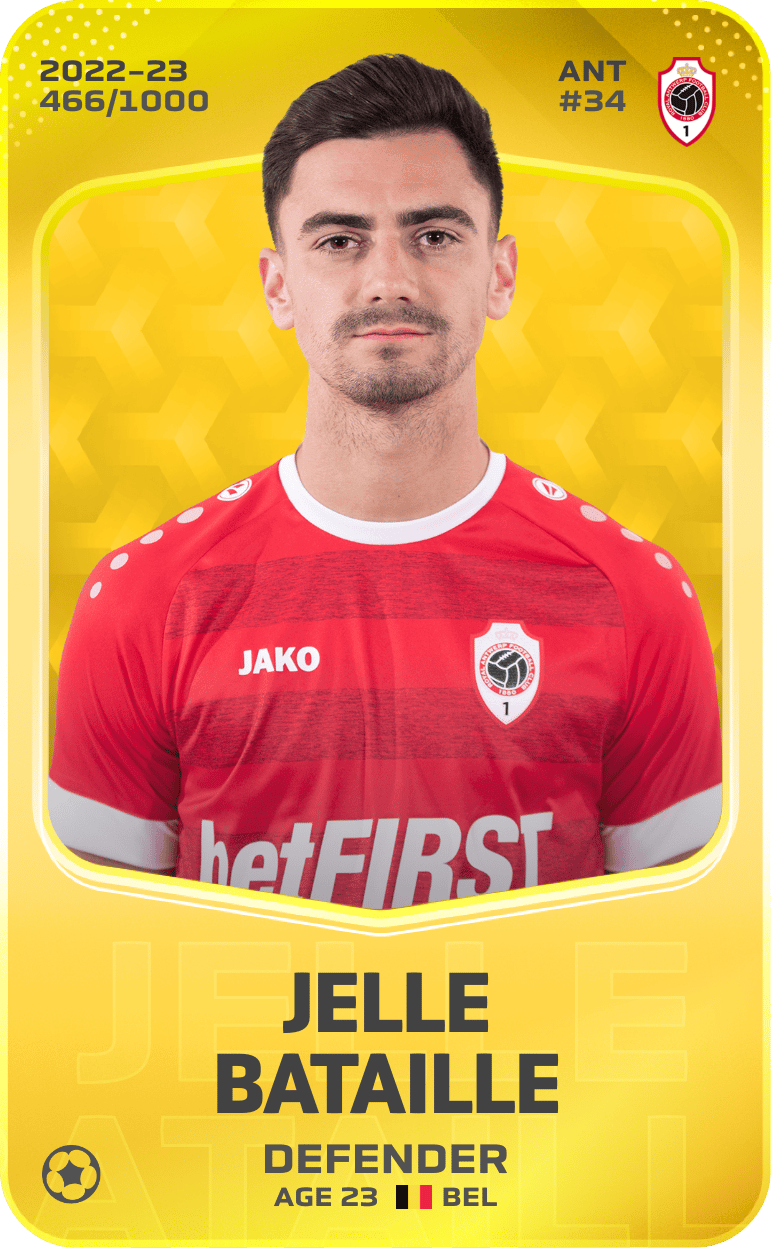Jelle Bataille 2022-23 • Limited 466/1000