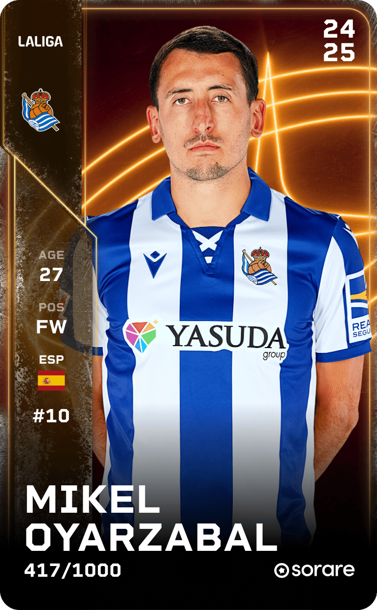 Oyarzabal 2024-25 • Limited 417/1000