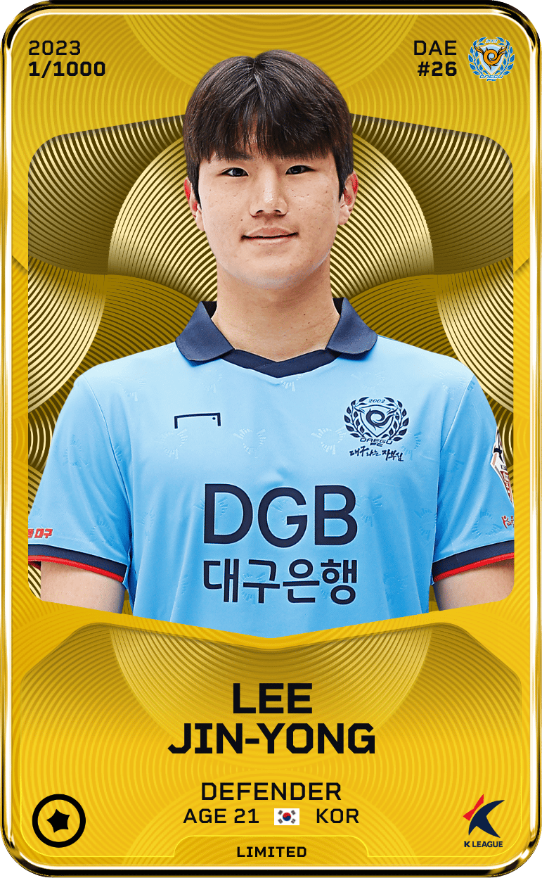 Lee Jin-Yong 2023-24 • Limited 1/1000
