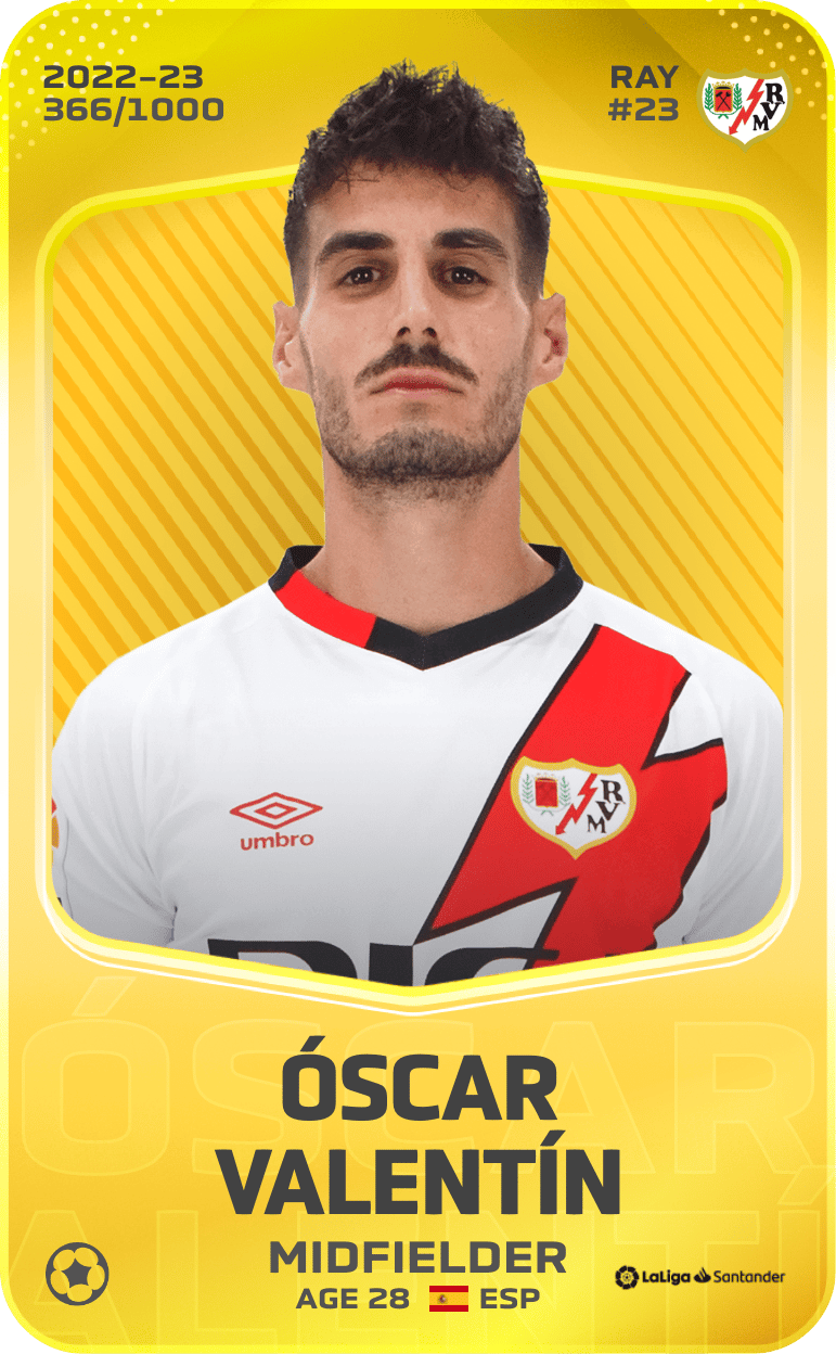 Óscar Valentín 2022-23 • Limited 366/1000