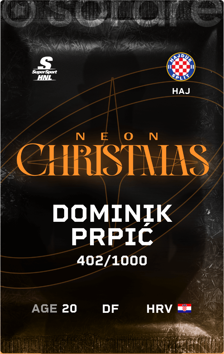 Dominik Prpić 2024-25 • Limited 402/1000