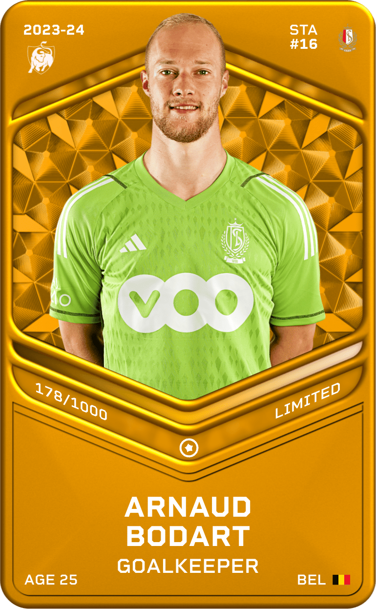 Arnaud Bodart 2023-24 • Limited 178/1000