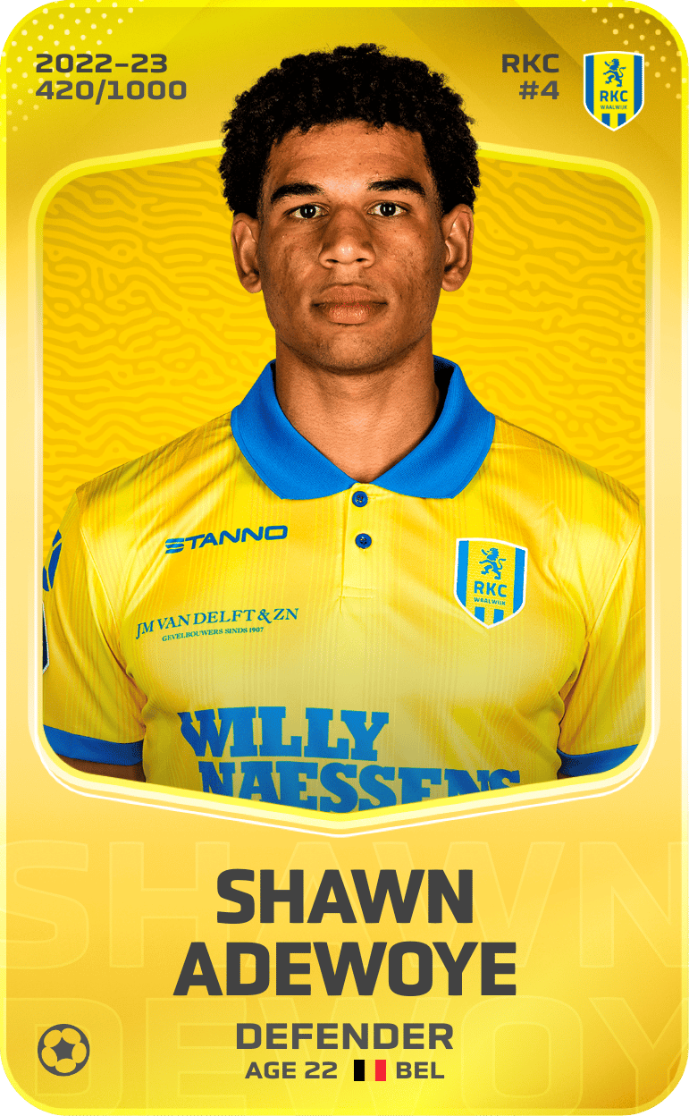 Shawn Adewoye 2022-23 • Limited 420/1000
