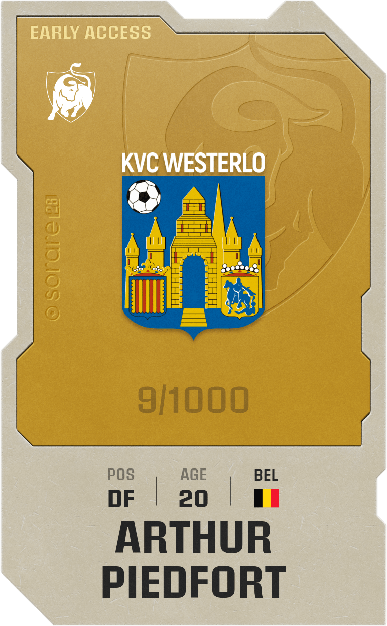 Arthur Piedfort 2025-26 • Limited 9/1000