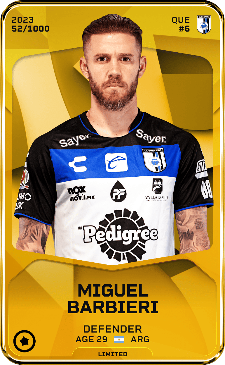 Miguel Barbieri 2023-24 • Limited 52/1000