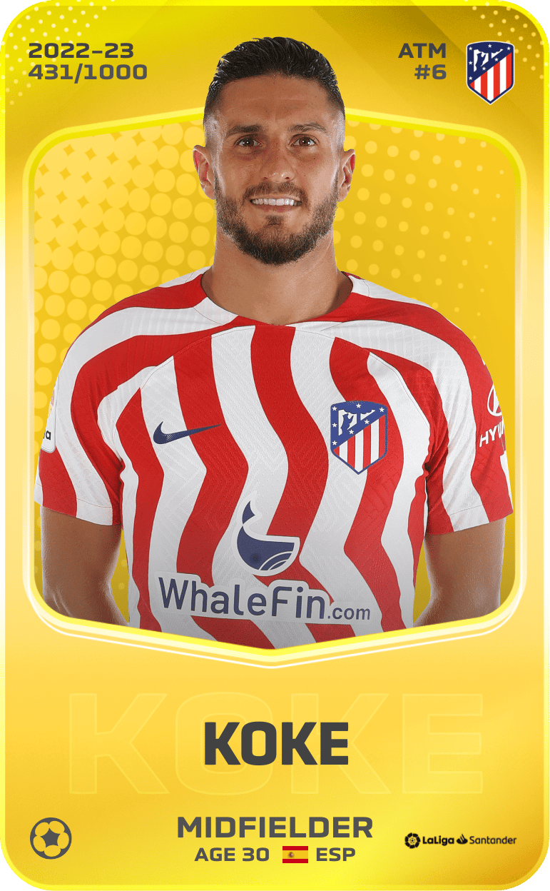 Koke 2022-23 • Limited 431/1000