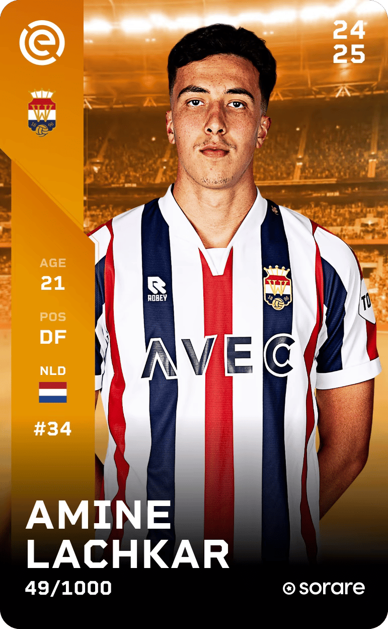 Amine Lachkar 2024-25 • Limited 49/1000