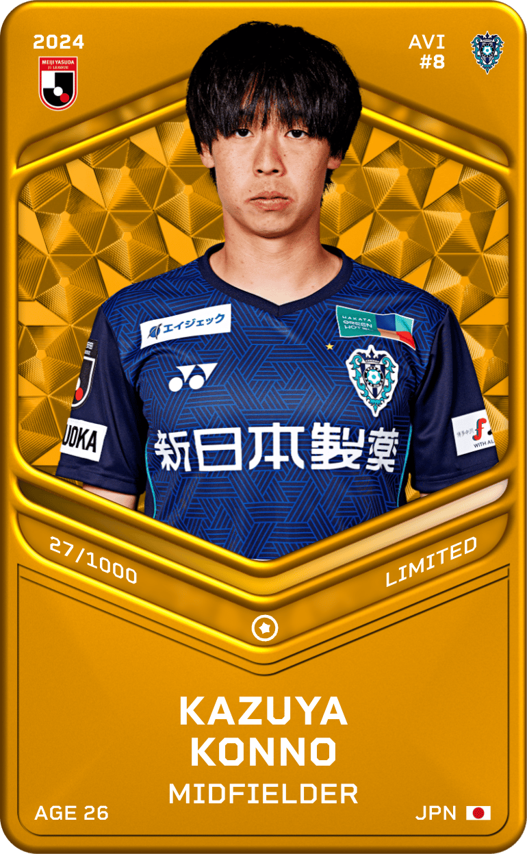 Kazuya Konno 2024-25 • Limited 27/1000