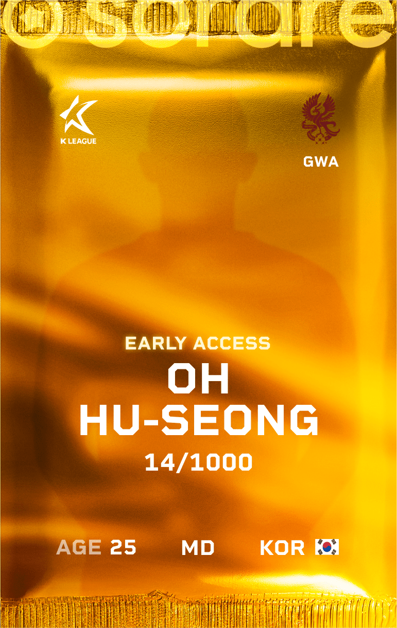 Oh Hu-Seong 2025-26 • Limited 14/1000