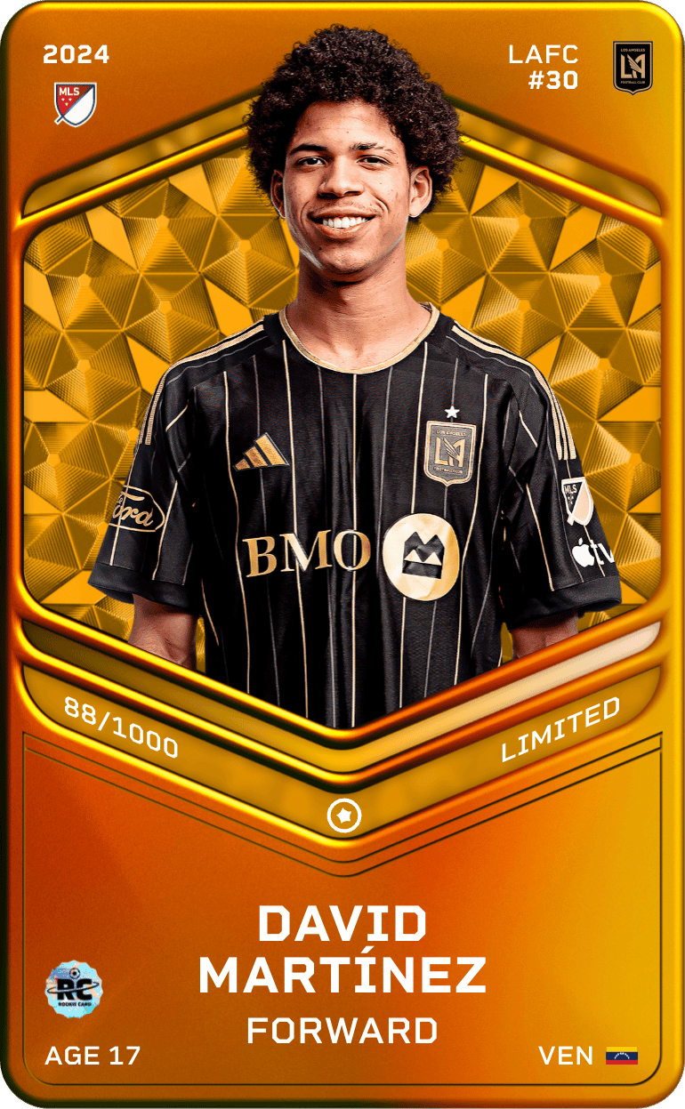 David Martínez 2024-25 • Limited 88/1000