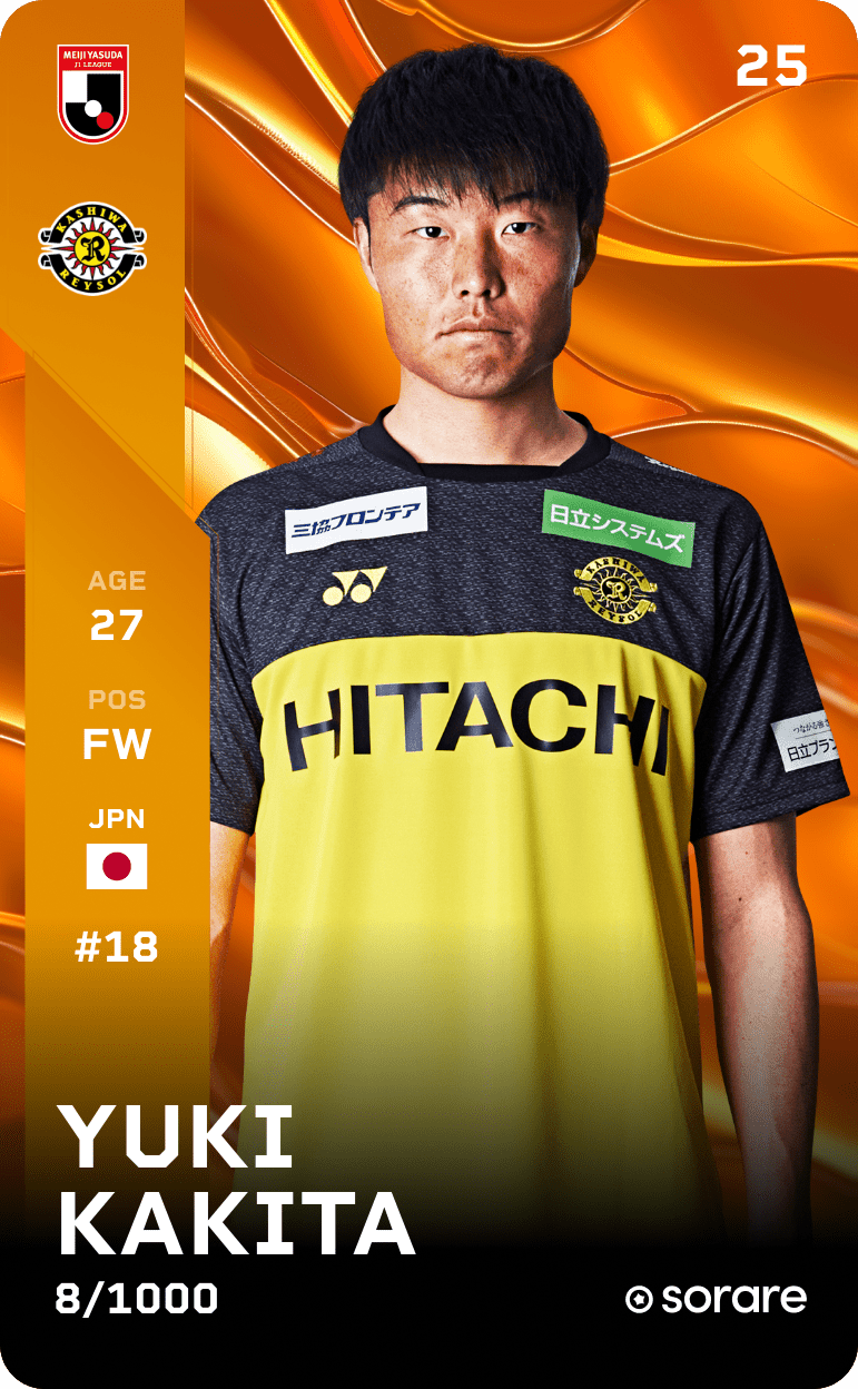 Yuki Kakita 2025-26 • Limited 8/1000