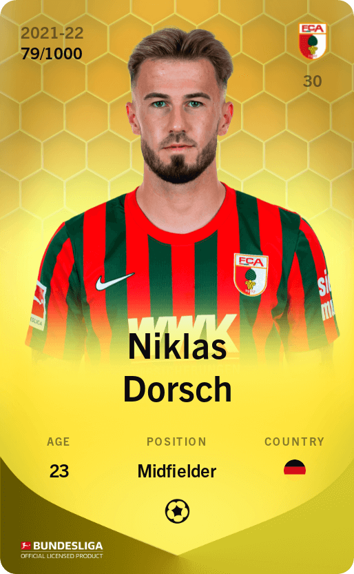 Niklas Dorsch 2021-22 • Limited 79/1000