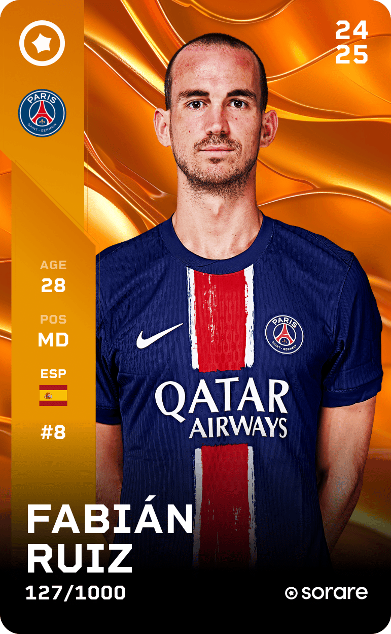Fabián Ruiz 2024-25 • Limited 127/1000
