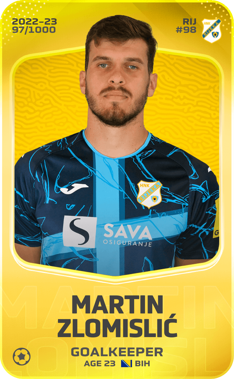 Martin Zlomislić 2022-23 • Limited 97/1000