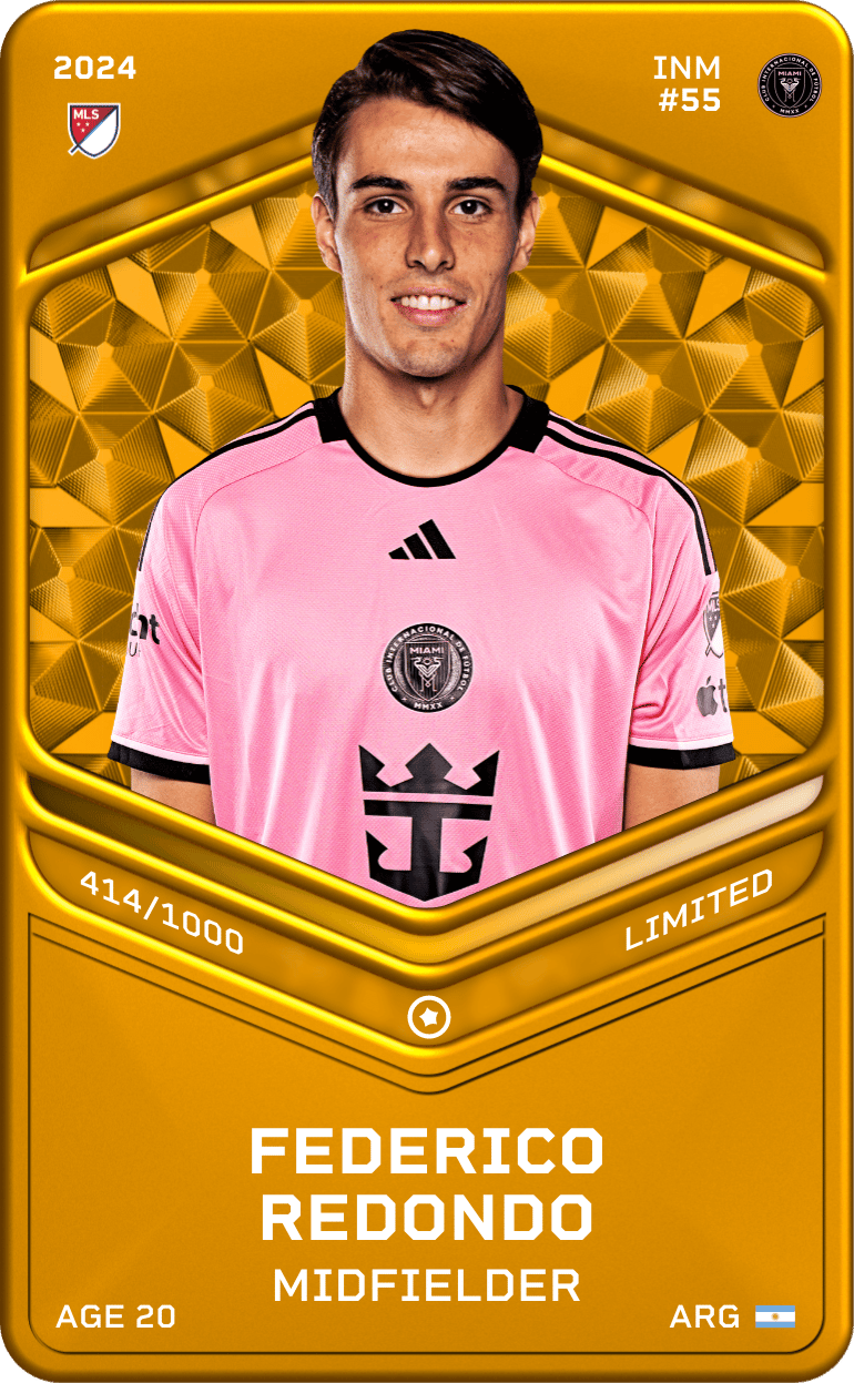Federico Redondo 2024-25 • Limited 414/1000