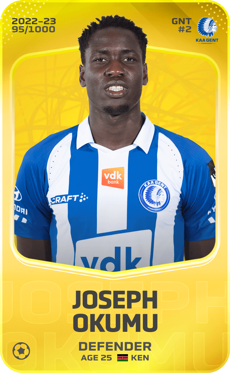 Joseph Okumu 2022-23 • Limited 95/1000