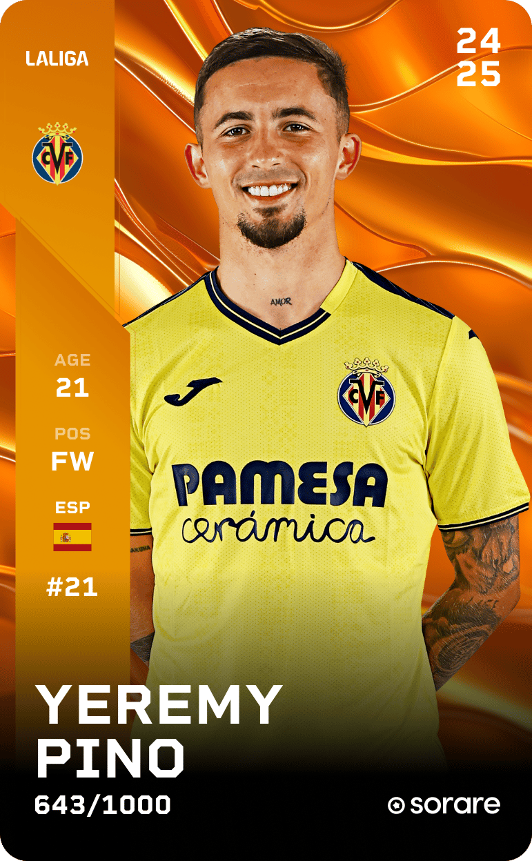 Yeremy Pino 2024-25 • Limited 643/1000