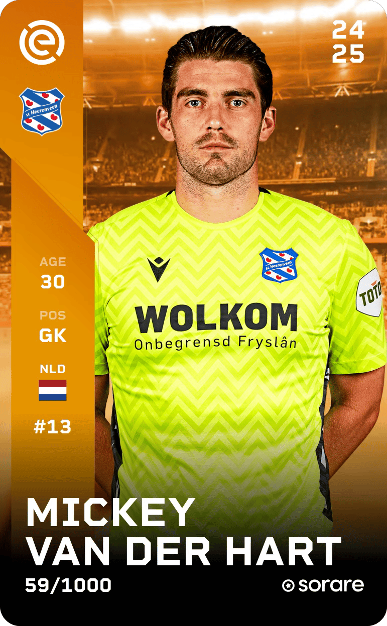 Mickey van der Hart 2024-25 • Limited 59/1000