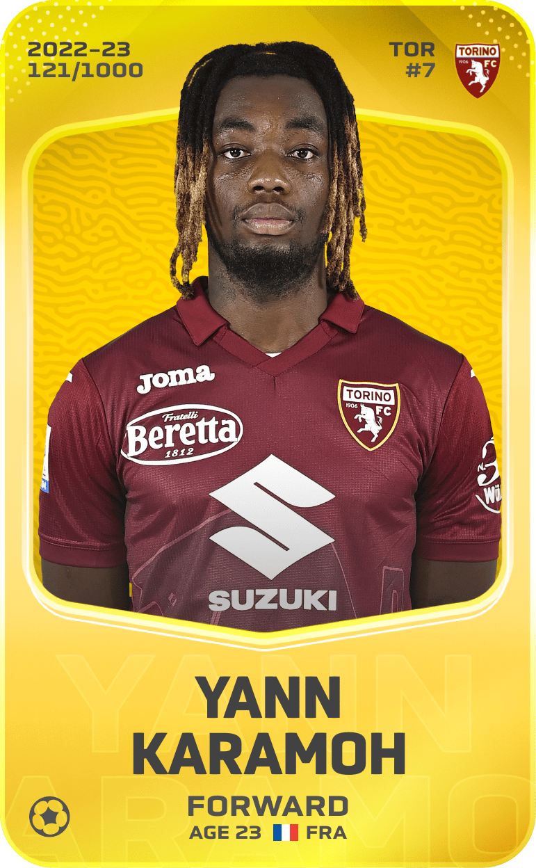 Yann Karamoh 2022-23 • Limited 121/1000