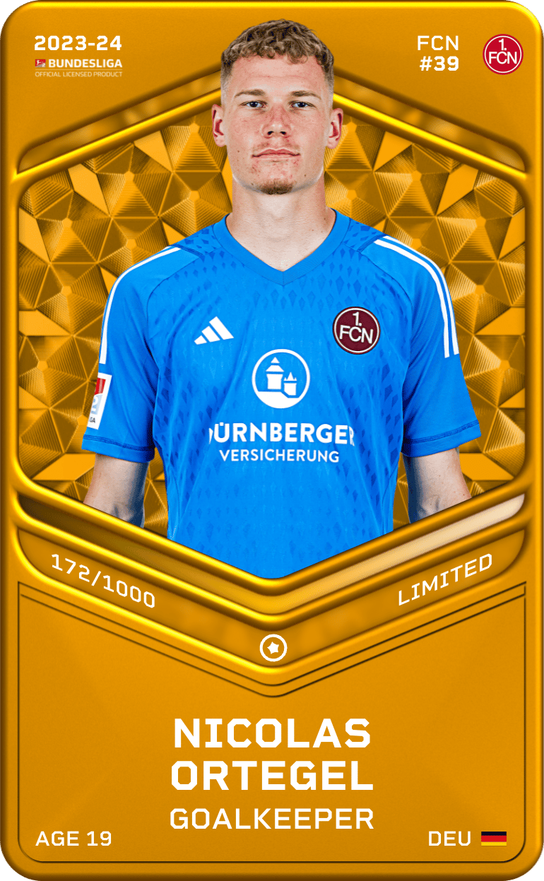Nicolas Ortegel 2023-24 • Limited 172/1000
