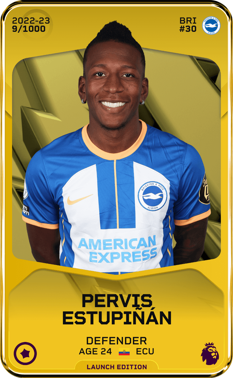 Pervis Estupiñán 2022-23 • Limited 9/1000