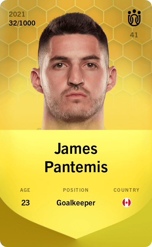 James Pantemis 2021-22 • Limited 32/1000