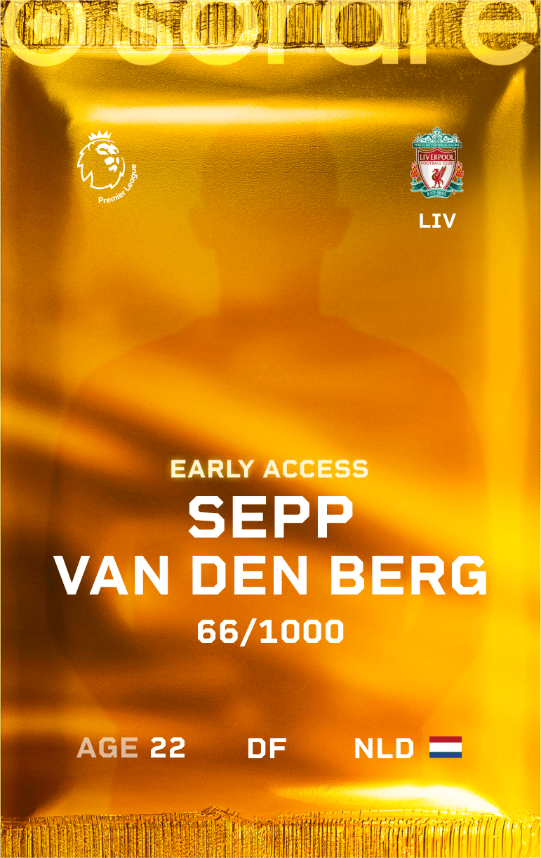 Sepp van den Berg 2024-25 • Limited 66/1000