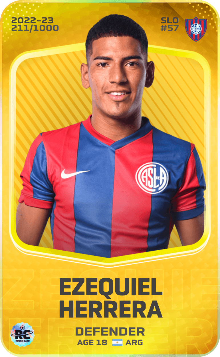 Ezequiel Herrera 2022-23 • Limited 211/1000