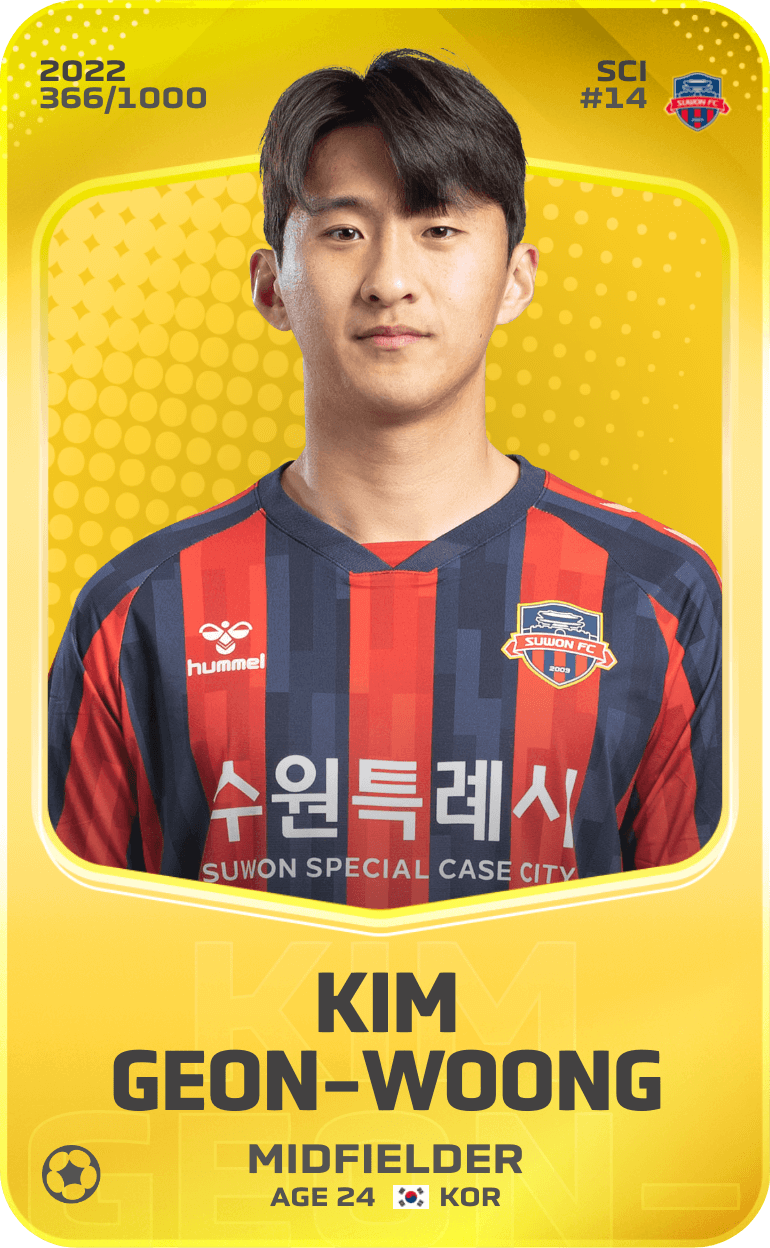 Kim Geon-Woong 2022-23 • Limited 366/1000