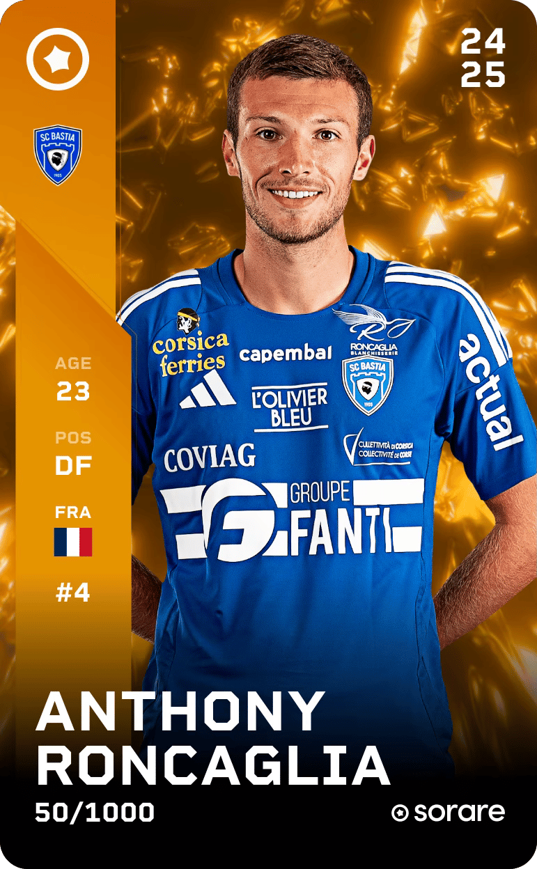 Anthony Roncaglia 2024-25 • Limited 50/1000