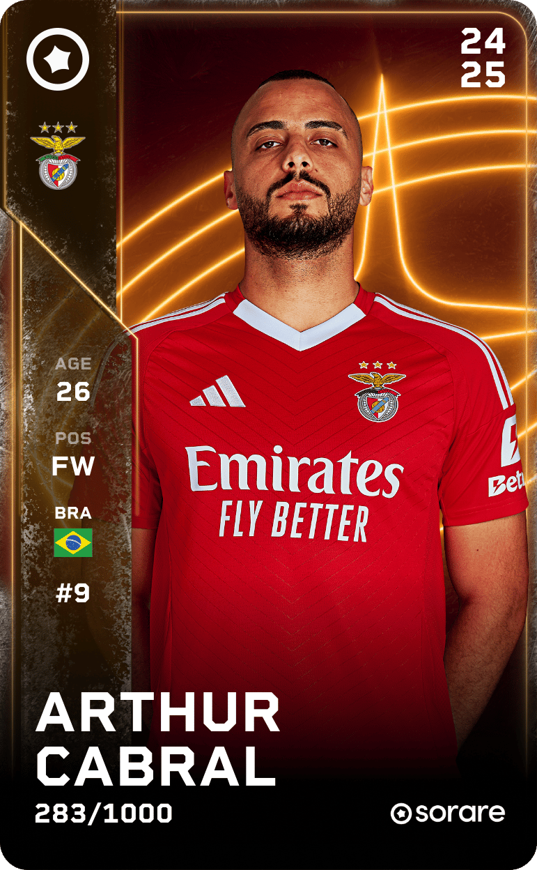 Arthur Cabral 2024-25 • Limited 283/1000
