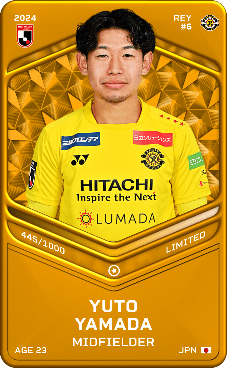 Yuto Yamada 2024-25 • Limited 445/1000