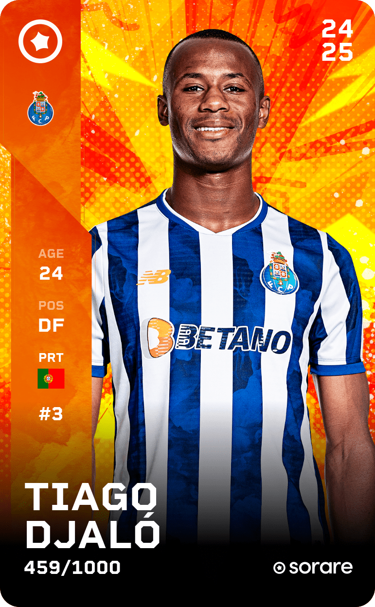 Tiago Djaló 2024-25 • Limited 459/1000