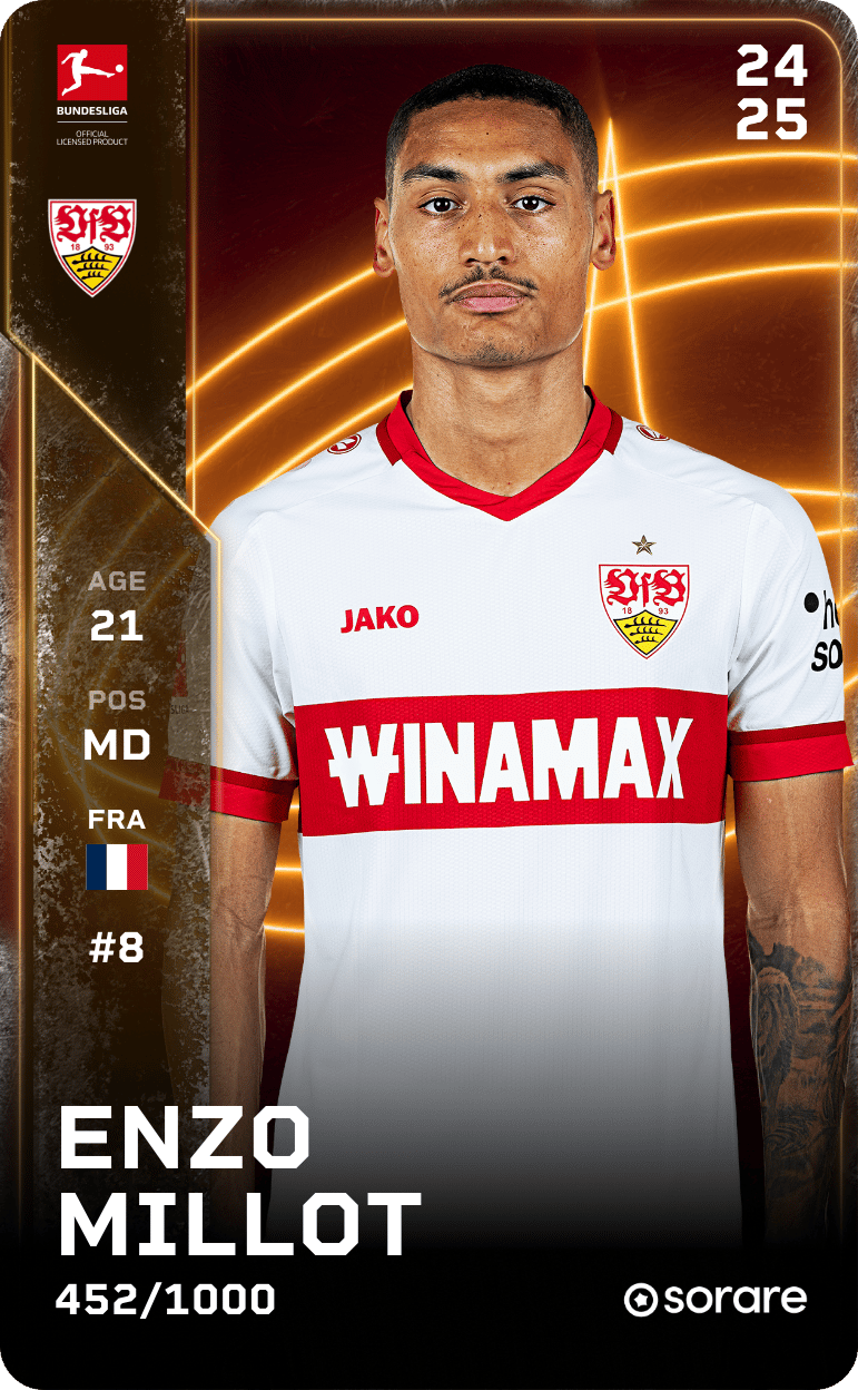 Enzo Millot 2024-25 • Limited 452/1000
