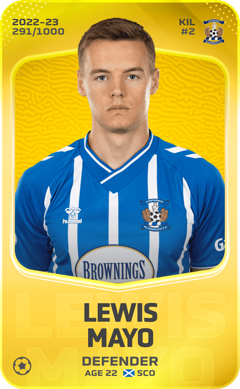 Lewis Mayo 2022-23 • Limited 291/1000