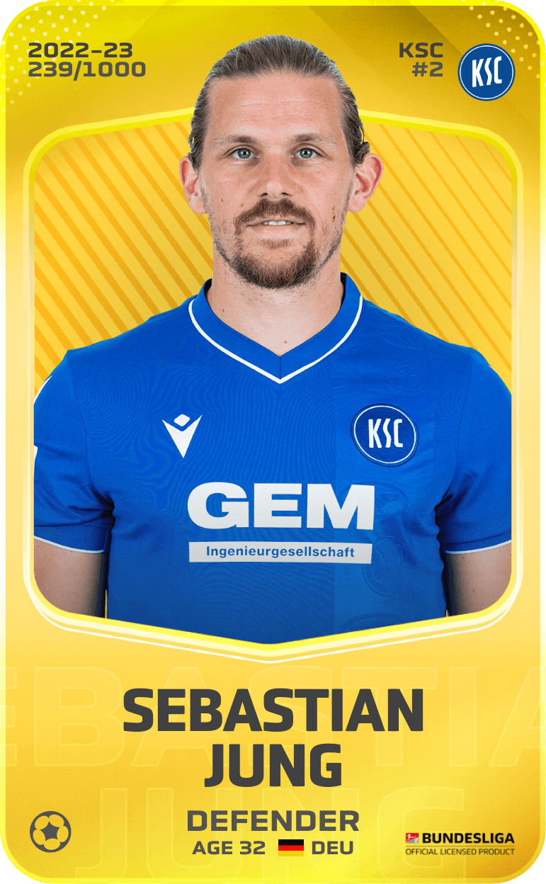 Sebastian Jung 2022-23 • Limited 239/1000