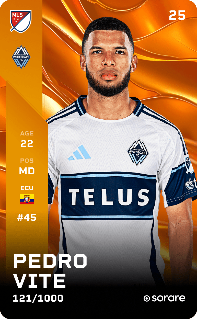 Pedro Vite 2025-26 • Limited 121/1000