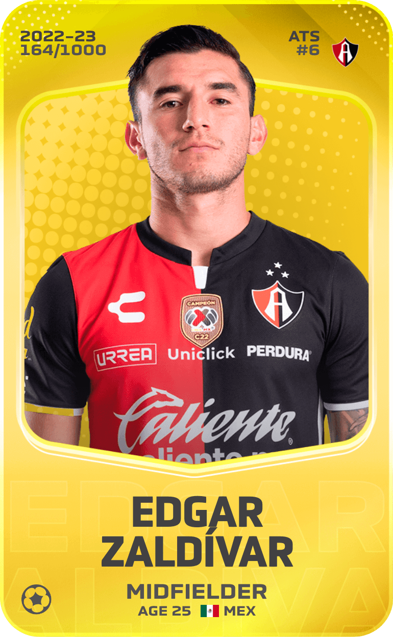 Edgar Zaldívar 2022-23 • Limited 164/1000