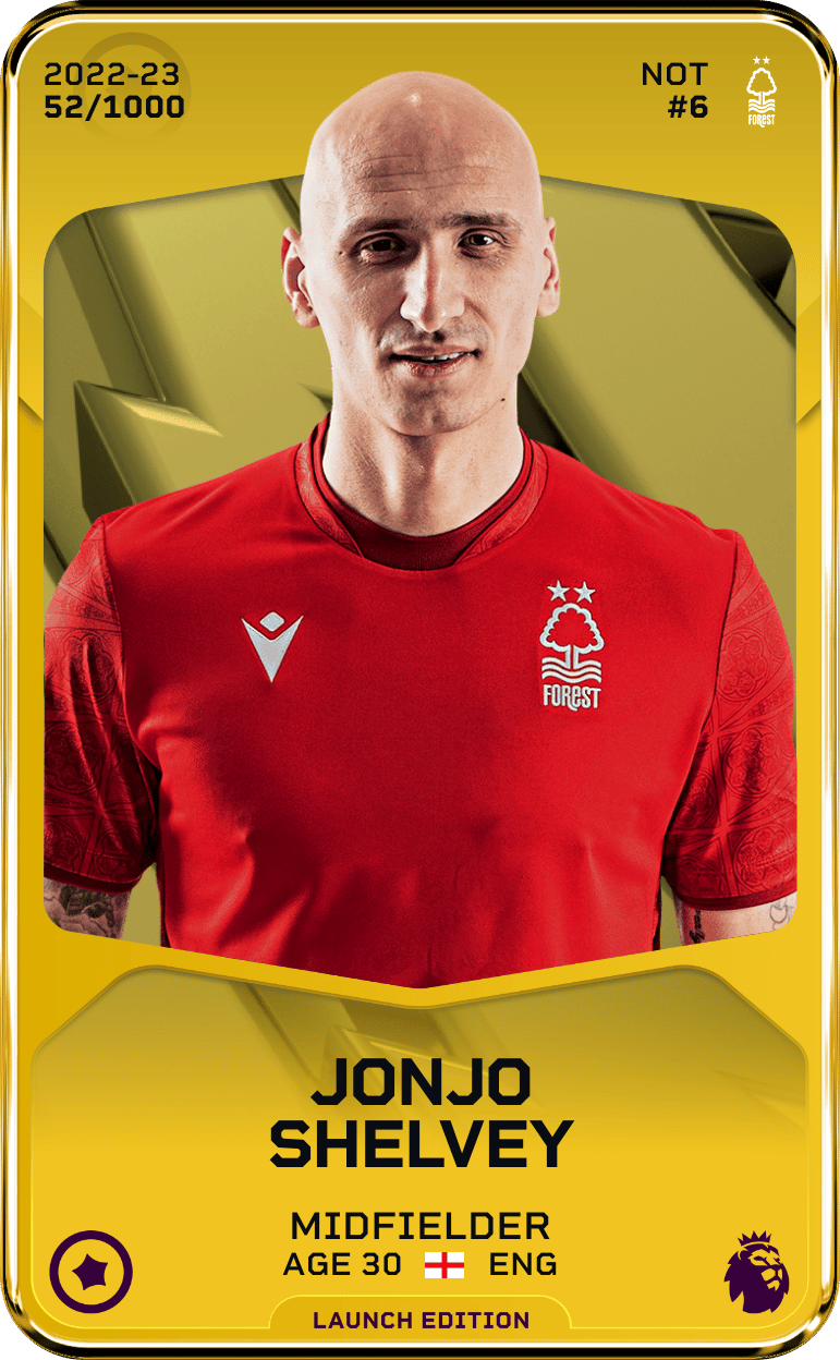 Jonjo Shelvey 2022-23 • Limited 52/1000