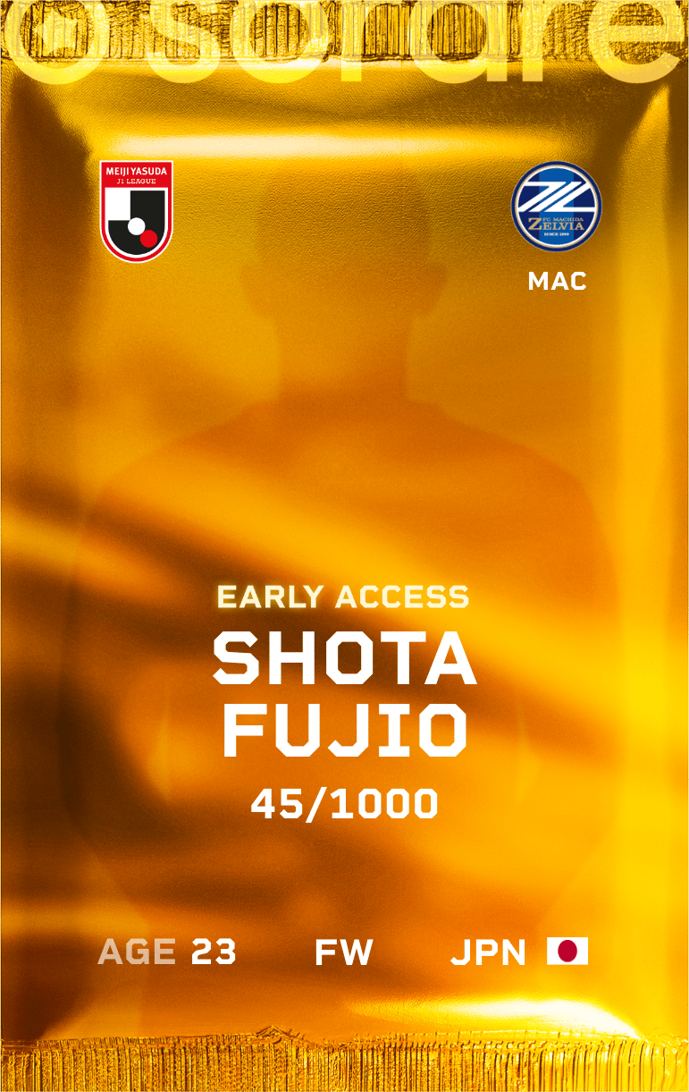 Shota Fujio 2025-26 • Limited 45/1000