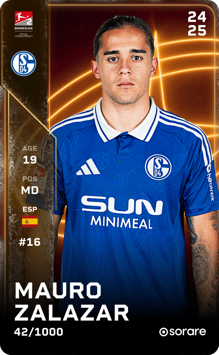 Mauro Zalazar 2024-25 • Limited 42/1000