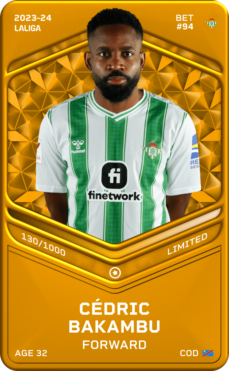 Cédric Bakambu 2023-24 • Limited 130/1000