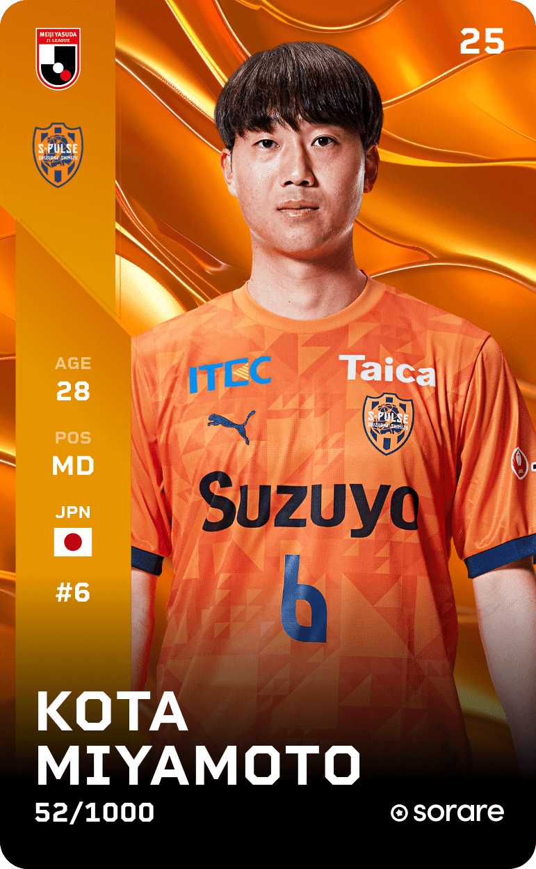 Kota Miyamoto 2025-26 • Limited 52/1000